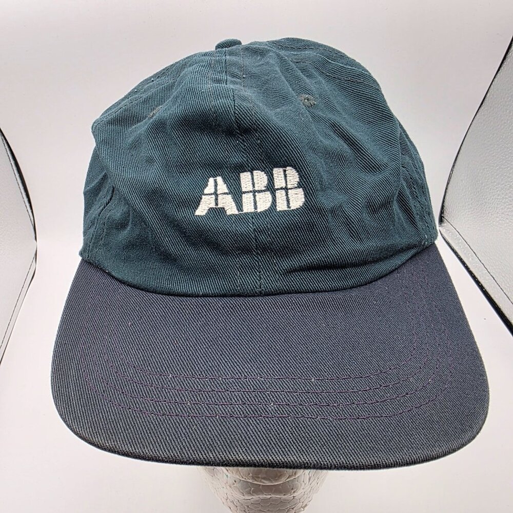 Vintage Imperial Headwear ABB Adjustable Strapback Hat Made In USA Green Hat